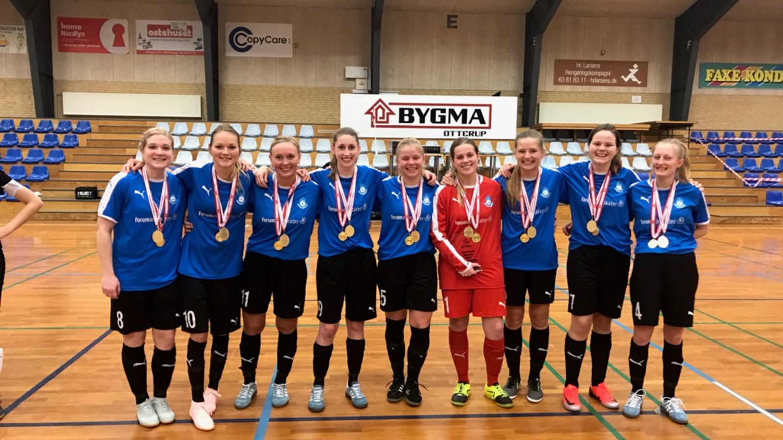 Sjællandske klubber vandt guld ved futsal Final 4